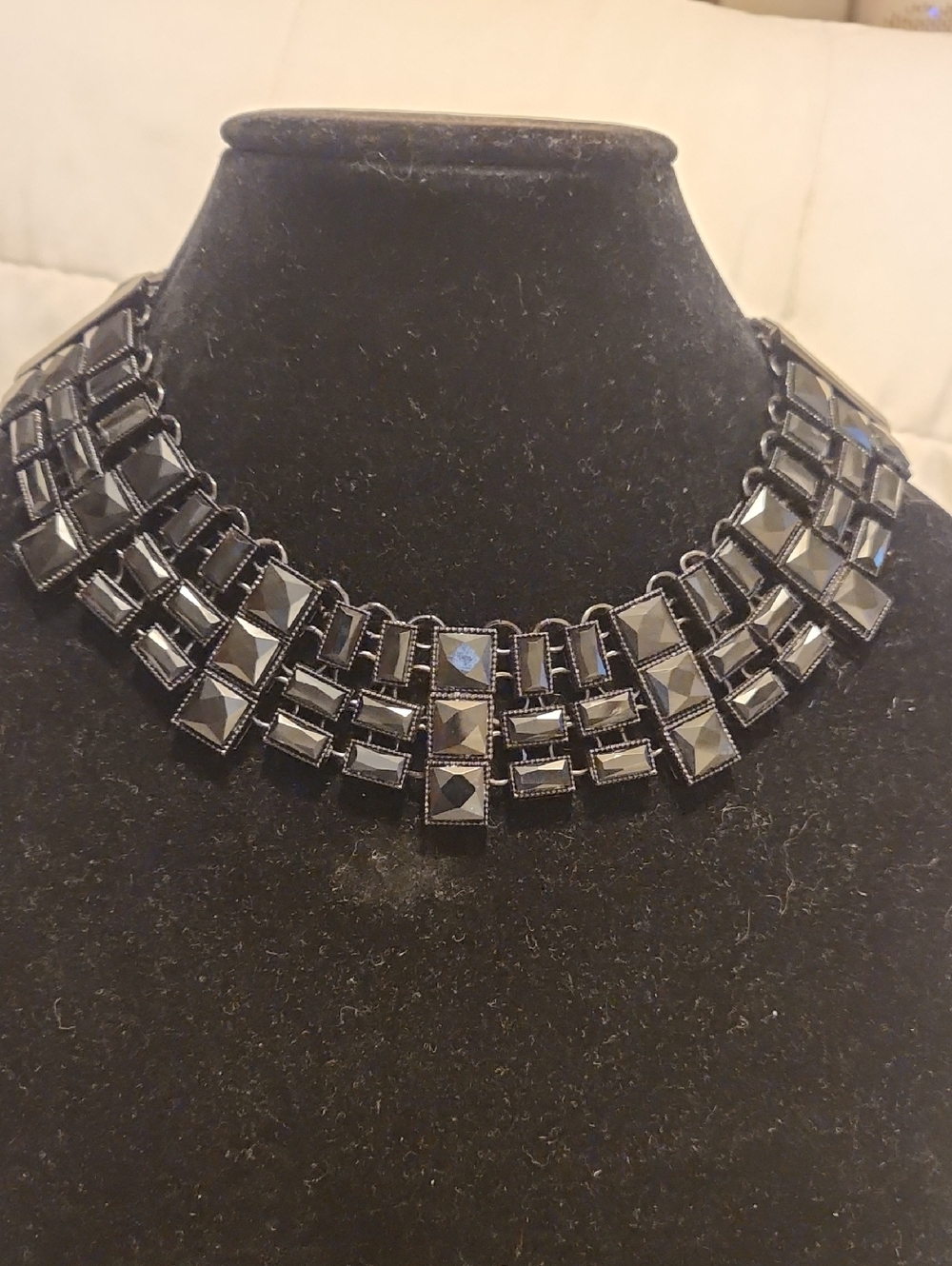 Natasha Black Choker Necklace